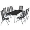 395 MEBLE OGRODOWE ALUMINIOWE 9-ELEM.KOMPLET RATY - 2