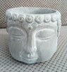 Budda doniczka pojemnik na drobiazgi głowa ZEN - 7