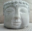 Budda doniczka pojemnik na drobiazgi głowa ZEN - 3