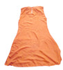 sukiena boho, pomarańcozwa tunika etno, xl sukienka - 2