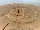 Stół plaster drewna jesion unikat DIY loft loftowy - 4