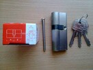 Wkładka bębenkowa 30/45 mm nikiel satyna NOWA zamek - 3