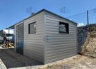 Garaż blaszany drewnopodobny 6x6- producent, wersja PREMIUM - 8