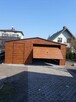 Garaż blaszany drewnopodobny 6x6- producent, wersja PREMIUM - 5