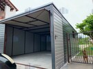 Garaż blaszany drewnopodobny 6x6- producent, wersja PREMIUM - 7