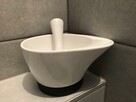 Moździerz tłuczek ceramiczny Sagaform biały do ziół przypraw - 1