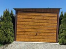 Garaż blaszany drewnopodobny blaszak akrylowy 3x5 6x6 6x5 - 4