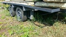 Duża Przyczepka dwu osiowa duża 2.2x3.6 mocna 3t - 5