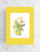 botaniczny plakat a3, rosliny grafika 30x40 - 2