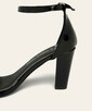 40 Marco Tozzi czarne sandałki z piętą black 26 cm - 3