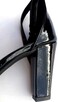 40 Marco Tozzi czarne sandałki z piętą black 26 cm - 10