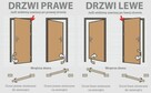 Drewniane drzwi zewnętrzne na zamówienie możliwy montaż - 2