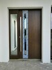 Drewniane drzwi zewnętrzne wejściowe od producenta - 2