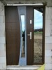 Drewniane drzwi zewnętrzne wejściowe od producenta - 1