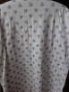 koszula kremowa w brokatowe serduszka XL - 3