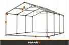 Namiot NAMIX ROYAL 3x6 imprezowy ogrodowy RÓŻNE KOLORY - 3