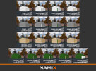 Namiot NAMIX BASIC 4x6 magazynowy RÓŻNE KOLORY - 4