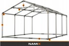 Namiot NAMIX ROYAL 5x6 magazynowy RÓŻNE KOLORY - 3