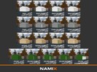 Namiot NAMIX COMFORT 3x10 magazynowy RÓŻNE KOLORY - 5