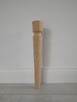 Nogi 10cm x 4 nóżki drewniane BUK noga meblowa toczone drewn - 10