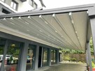 Aluminiowa pergola rzymska z rozsuwanym dachem - 3