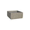 Donica betonowa kwadratowa miejska 100x100x50 cm - 1