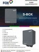 Wyłącznik rozłącznik ppoż przeciwpożarowy S-BOX FOX PV - 2