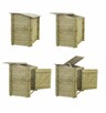 Basen ogrodowy drewniany 6,57x4,07xH.1,2m BAS748+ SZA - 6
