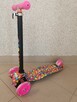 Nowe trójkołowe hulajnogi scooter świecące kółka 2041