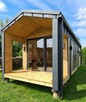 Domek Mobilny Letniskowy Tiny House Domki Modułowe Drewniane - 3