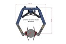 HYDRAULICZNY CHWYTAK DO DONIC I BECZEK – średnica 40-110 cm - 11