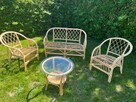 Komplet mebli rattanowych - JASKIER - 7