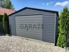 Garaż granatowy na wymiar 4x5 - 5
