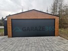 Garaż drewnopodobny złoty dąb brama segmentowa wymiar 6x5,80 - 2