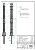 SŁUPEK ŻELIWNY BARIERY H-860mm OGRODZENIE ULICZNY PRODUCENT - 3