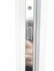Nowe drzwi PCV 90x200 kolor biały, plastikowe, cieple - 5