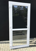 nowe PCV drzwi 110x210 wejściowe białe - 3