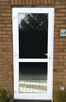 Nowe drzwi PCV 90x200 kolor biały, plastikowe, cieple - 3