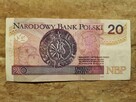 Banknot dwadzieścia zł. Nr ser. 537... - 2
