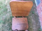 Krzesła drewniane solidne działka taras ogród - 9