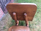 Krzesła drewniane solidne działka taras ogród - 6