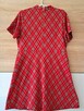 Czerwona sukienka w kratkę rozmiar 42 - 5