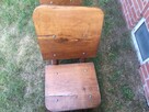 Krzesła drewniane solidne działka taras ogród - 8