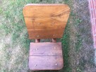 Krzesła drewniane solidne działka taras ogród - 10