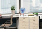 Wentylator stołowy BESTRON DDF35W 35 cm biały - 4
