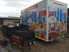 Przyczepa gastronomiczna wyposażona + grill i wędzarnia - 5