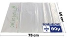 Worki Foliowe PIERWSZY GATUNEK na pelet 75cm x 45cm - 3