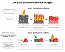 Kominek piec wolnostojący stalowy koza szamotowy POLSKI - 4