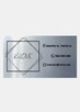 Luksusowe aluminiowe wizytówki premium producent logo - 5