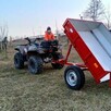 Przyczepka 200cm do quada , traktorka wywrotka na wciągarkę - 2